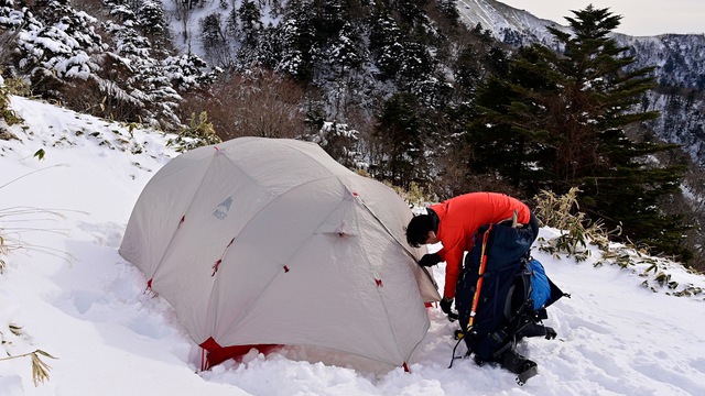 厳冬期の剣山 〜敗退記〜 厳冬期の剣山 〜敗退記〜
