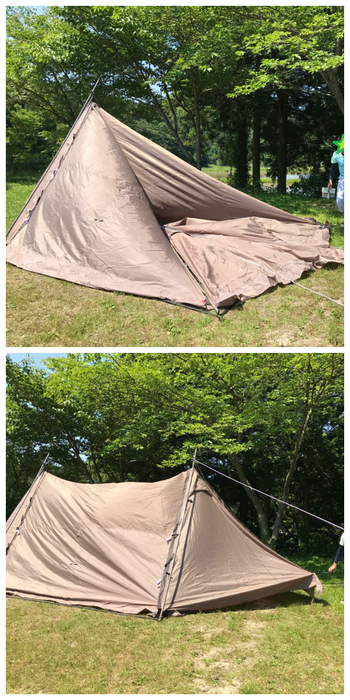 吉野山キャンプ場 tent-MarkDESIGNS CIRCUS720DX