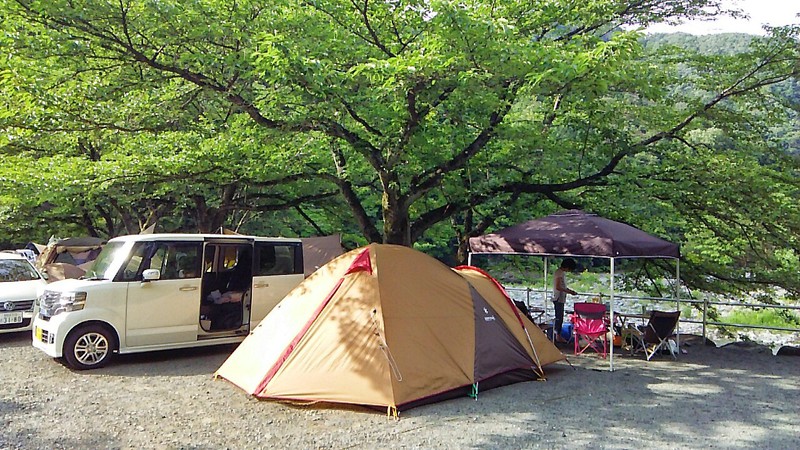 道志渓谷キャンプ場