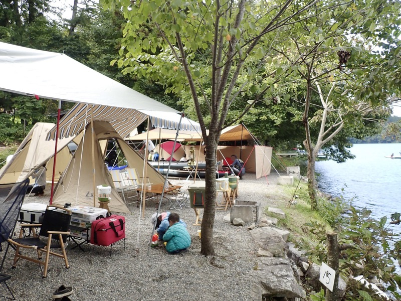今年の漕艇課キャンプは出会いがたくさん！①〜青木荘キャンプ場〜