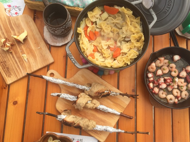 デイキャンでパンを焼く デイキャンでパンを焼く