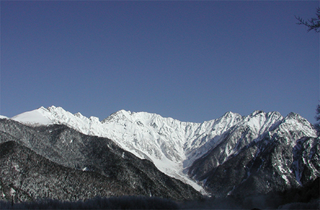 厳冬期・穂高岳