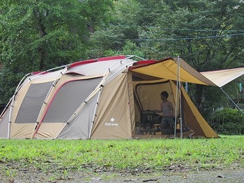 父子キャンプ @ 直川憩の森公園キャンプ場 14泊目 その弐