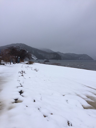 猪苗代湖畔雪中キャンプ事情 猪苗代湖畔雪中キャンプ事情