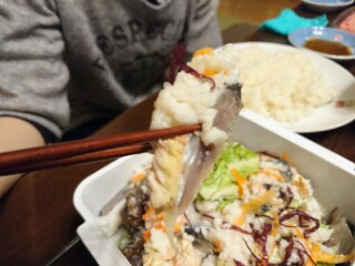 娘が作ったハタハタ寿司が美味(^^♪