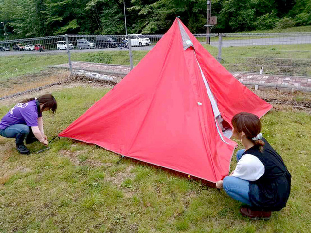 BLUE SKY HEAVEN CAMP!!②設営に何時間かける気だ BLUE SKY HEAVEN CAMP!!②設営に何時間かける気だ