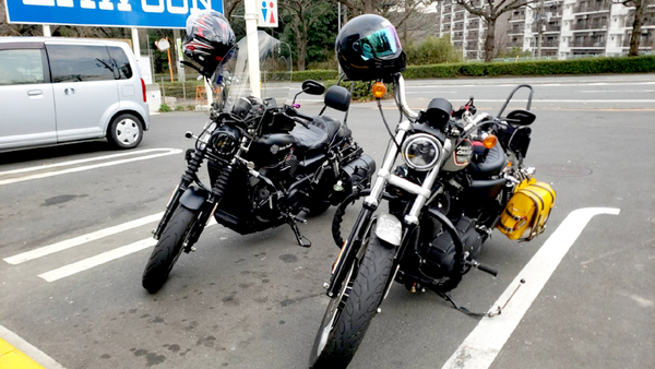 取り敢えずスポーツスターでおでかけしますか。② 取り敢えずスポーツスターでおでかけしますか。②
