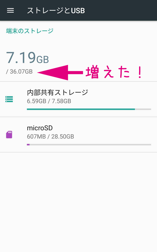スマホにイライラ・・・(´-ω-`)SHV38のSDカードストレージ化やったった。 スマホにイライラ・・・(´-ω-`)SHV38のSDカードストレージ化やったった。