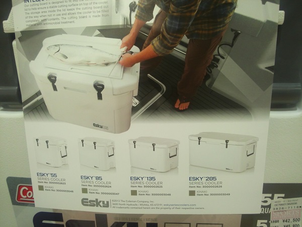 コールマン最強クーラー・・・ESKY コールマン最強クーラー・・・ESKY