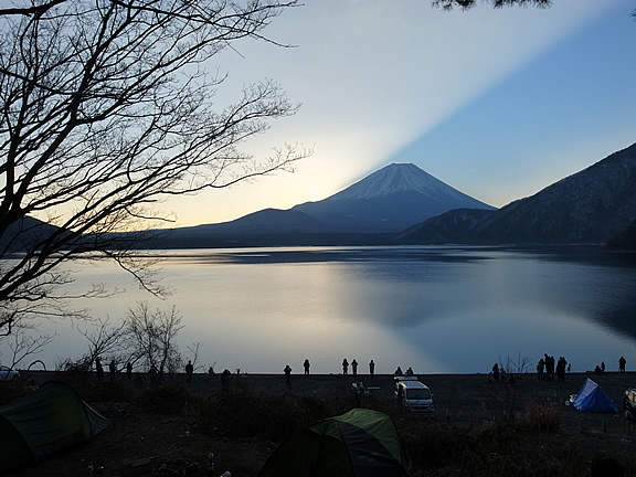 続・元旦の本栖湖