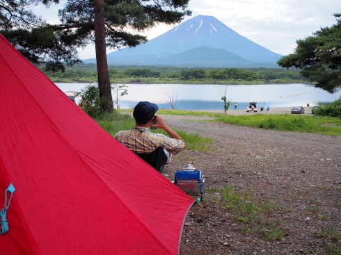 梅雨の晴れ間の精進湖キャンプ 6/27(土)~28(日) 梅雨の晴れ間の精進湖キャンプ 6/27(土)~28(日)