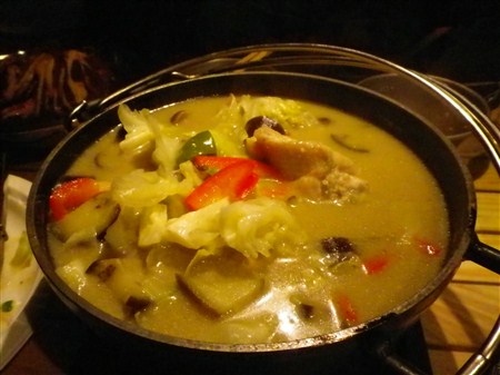 グリーンカレー鍋 by らび
完食ありがとうございます! 2年ぶり? 3年ぶり?
