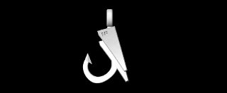 釣り専用シルバーアクセ 第2弾!!「MFフック 01」