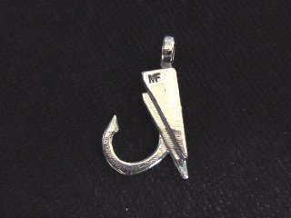 釣り専用シルバーアクセ 第2弾!!「MFフック 01」