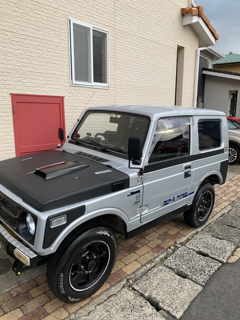ジムニー カーボンシールがパリパリ⤵︎ ジムニー カーボンシールがパリパリ⤵︎