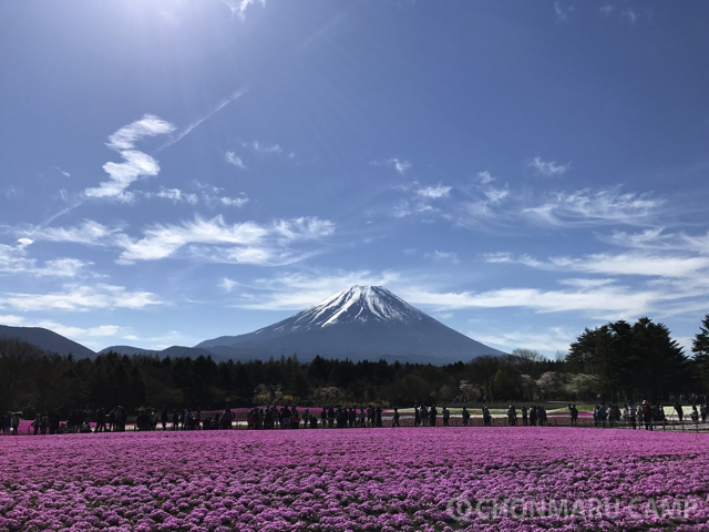 GWキャンプは2年ぶりに富士を見に、の巻。