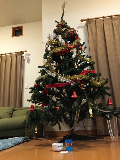 今年のクリスマスは家でパーティなんかしちゃったりして、の巻。