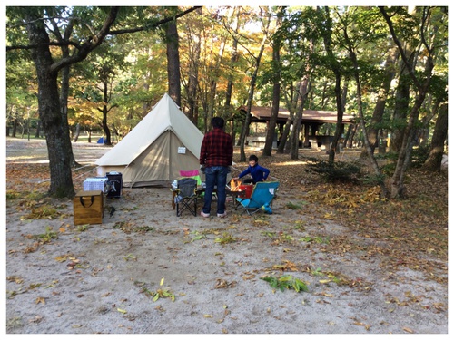 2015年10月24〜25日 三瓶山北の原キャンプ場 島根