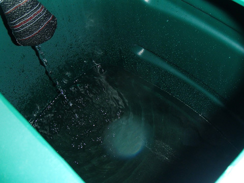 我が家のリフォーム 21 雨水貯留タンク＋高圧洗浄機