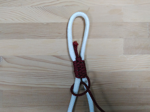 刃靴(斧刃保護)作り 刃靴(斧刃保護)作り