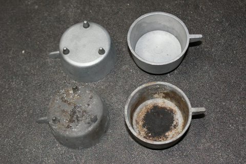 釜めし器をピカピカに 釜めし器をピカピカに