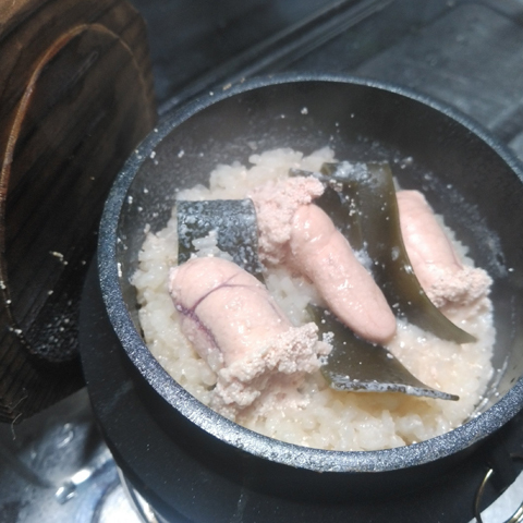 釜めし器をピカピカに 釜めし器をピカピカに