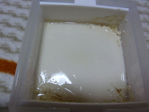 海水から抽出したニガリで豆腐作り 復習編 海水から抽出したニガリで豆腐作り 復習編