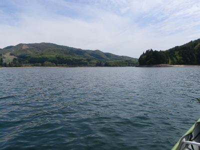 青木湖と姫川源流