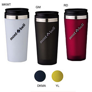 手頃な値段の断熱カップ:モンベル サーモタンブラー 15OZ