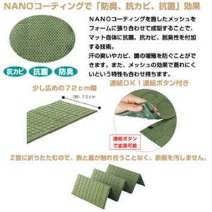 設営・撤収が楽々:ロゴス Z-nanoマット・ワイド