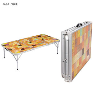ちょっと大きめのテーブル:ナチュラルモザイクリビングテーブル