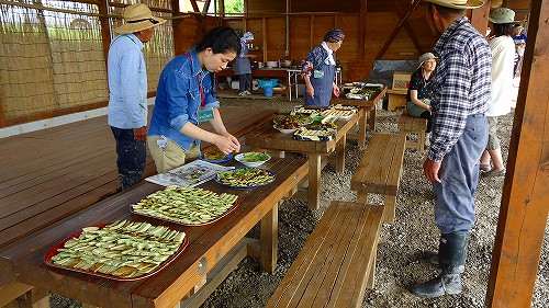 イベントキャンプでお田植え!inいなかの風