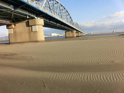 12月の吉野川は冷たいです・・・ 12月の吉野川は冷たいです・・・