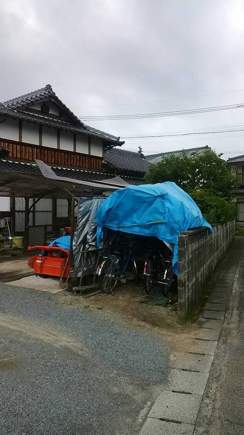 昨日の台風の被害 昨日の台風の被害
