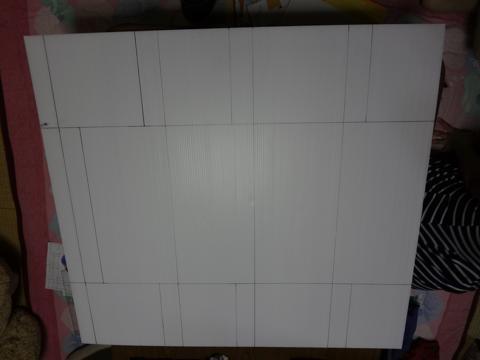 軽量コールマンランタンケース、プラ段ボール板で自作 その3 軽量コールマンランタンケース、プラ段ボール板で自作 その3