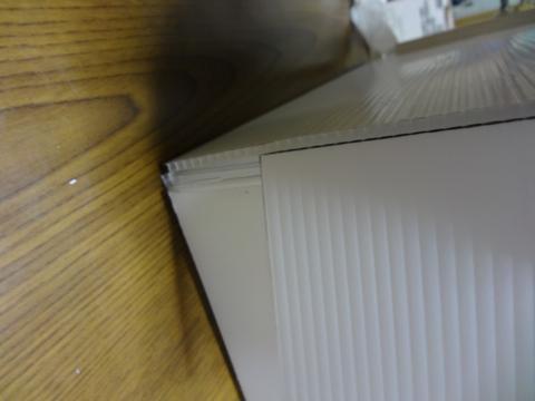 軽量コールマンランタンケース、プラ段ボール板で自作 その3 軽量コールマンランタンケース、プラ段ボール板で自作 その3
