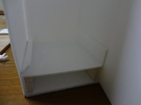軽量コールマンランタンケース、プラ段ボール板で自作 その3 軽量コールマンランタンケース、プラ段ボール板で自作 その3