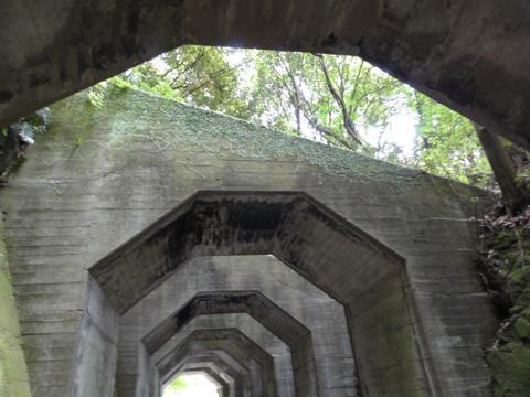 熊延鉄道の遺跡（八角トンネル）二俣橋（ふたまたばし）佐俣（さまた）の湯 に行って来た