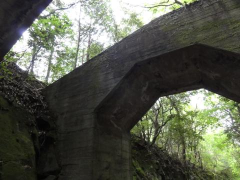 熊延鉄道の遺跡（八角トンネル）二俣橋（ふたまたばし）佐俣（さまた）の湯 に行って来た