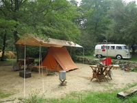 男キャンプ＠自然の森ファミリーオートキャンプ場