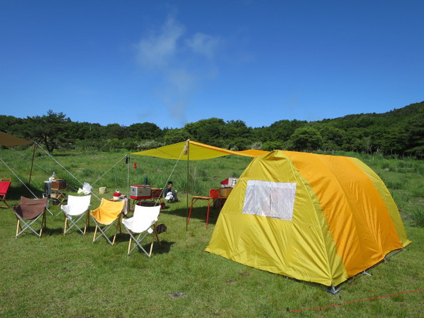 久しぶりのカングー出動!@峰山高原キャンプ場 久しぶりのカングー出動!@峰山高原キャンプ場
