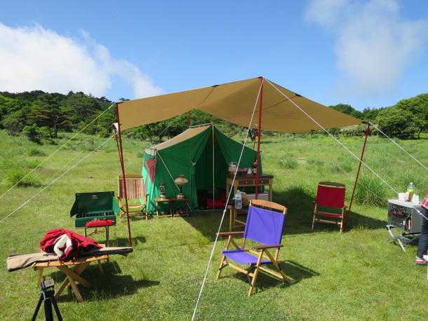 久しぶりのカングー出動!@峰山高原キャンプ場 久しぶりのカングー出動!@峰山高原キャンプ場