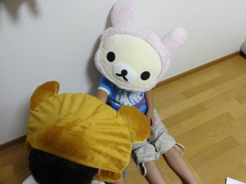 かぶり物劇場(くまさんの楽しみ編)
