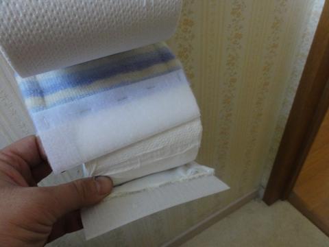 トイレットペーパーホルダーの改良
