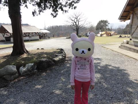 歌瀬キャンプ場にかぶり物劇場が出没!