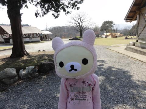 歌瀬キャンプ場にかぶり物劇場が出没!