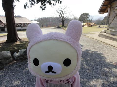 歌瀬キャンプ場にかぶり物劇場が出没!