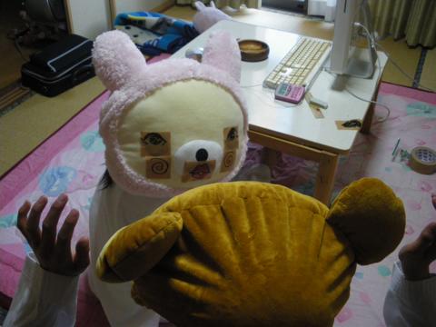 かぶり物劇場(クマさんは見た編)