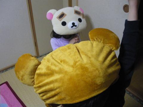かぶり物劇場(クマさんが襲う編その3)