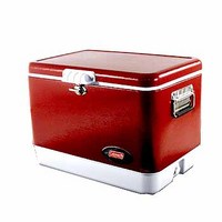 54QTスチールベルトクーラー(Coleman)